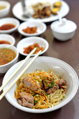 Pork noodle
