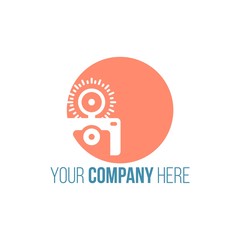 Obraz premium photography vector logo icon 