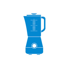 Stylized icon of a colored blender