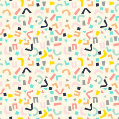 Abstract color pattern, seamless illustration