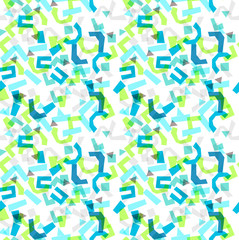 Abstract color pattern, seamless illustration