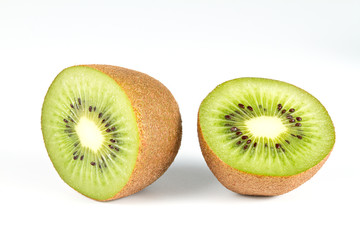 Fototapeta premium Kiwi fruit isolated on white.