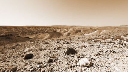 Desert in Israel