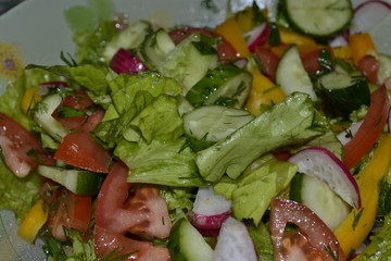 Овощной салат