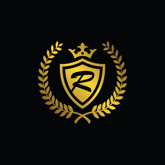 Obraz premium Royal Brand Logo,Crown logo, Crest logo
