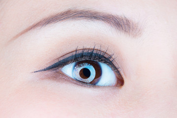 Obraz premium 美しい瞳 / 若い女性