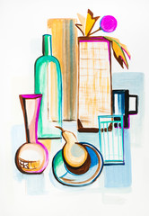 Decorative still life
