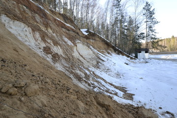 Песок, снег, лес © flamel123