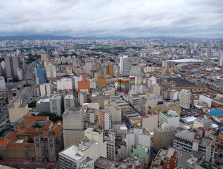 aerial view of sao paulo from the roof of altino arantes building