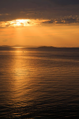 Sonnenuntergang am Meer