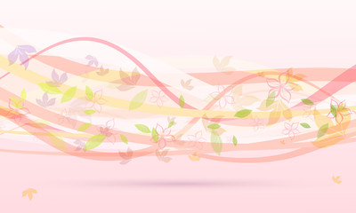 Abstract spring background.Vector