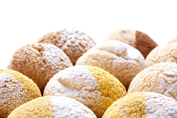 Filled Sweet Bun. Baking goods.