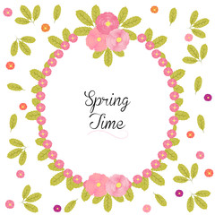 Floral background with Peonies - Spring Time