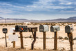 Old US Mailboxes along Route 66