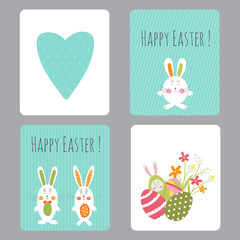 Set of Easter cards