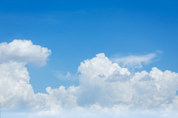 cloud and blue sky background