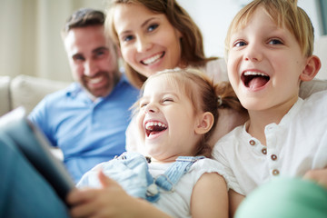 Happy family