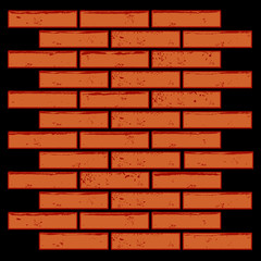 Background brown brick