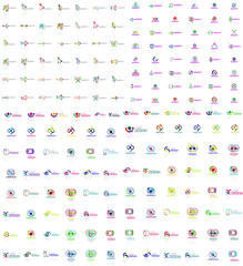 Huge mega collection of abstract logos