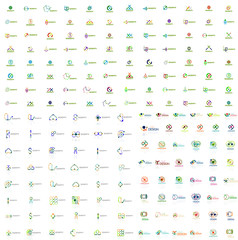 Huge mega collection of abstract logos