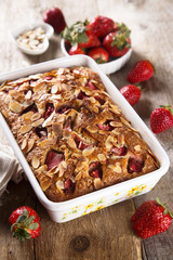 Strawberry cake