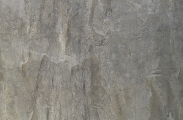 Design on cement and concrete for pattern