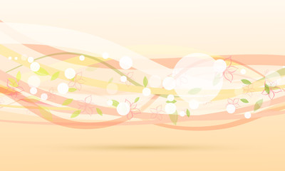 Abstract spring background