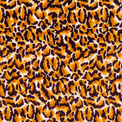 texture of print fabric striped leopard