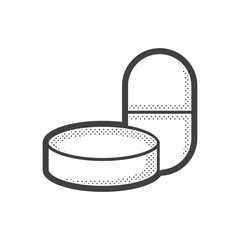 Medical Pharmacist, Pill icon design