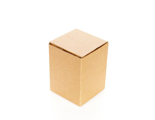 Fototapeta premium Cardboard boxes isolated on white background