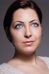 Fototapeta premium Beauty portrait with beautiful skin