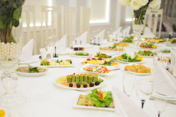 Rolld with Red Caviar and Fish