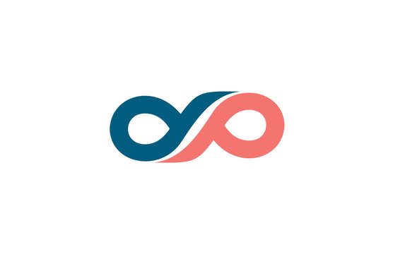 letter d infinity logo