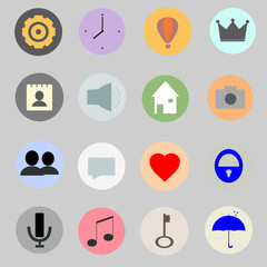 Set of bookmarks for internet