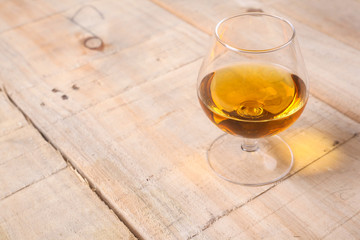 Brandy in a glass