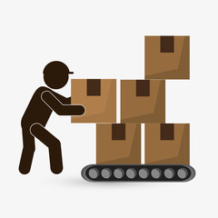 Delivery icon design 