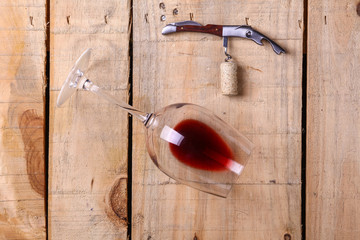 Glass of wine