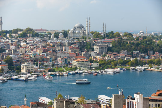 Istanbul Bosporus Türkei Häusermeer III