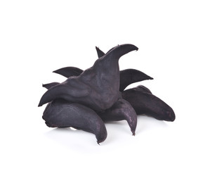 Water chestnut in white background