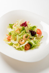 salad with shrimps