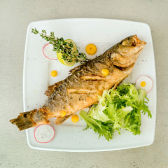 fried fish