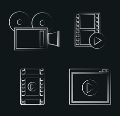 Video icon design
