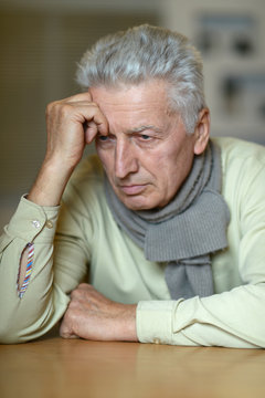 Sick old man