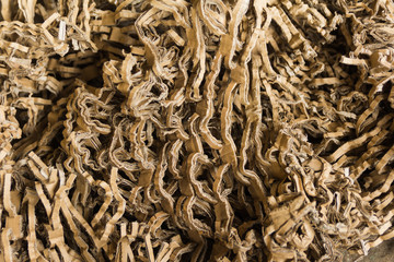 Füllmaterial aus Pappe