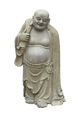 Fototapeta na wymiar Smiling Buddha Chinese God of Happiness.