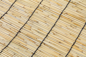 Japanese bamboo curtain