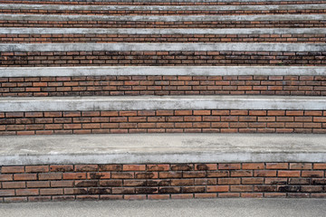Abstract background is staircase Bricks and mortar