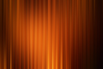 Obraz premium Abstract art background orange gold drape cinema motion style