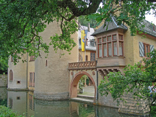 Wasserschloss Mespelbrunn im Spessart