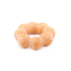 donuts on white background